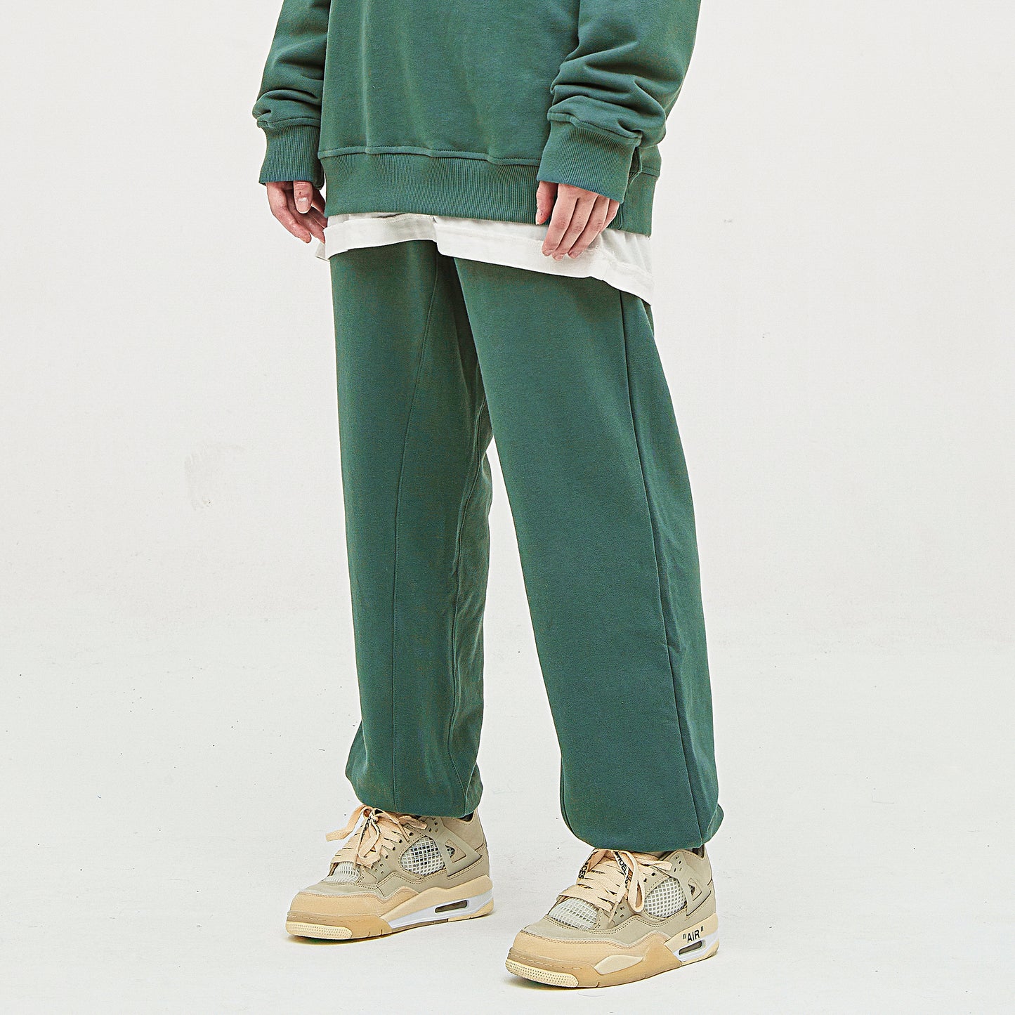 Oversized Melting Smiley Joggers