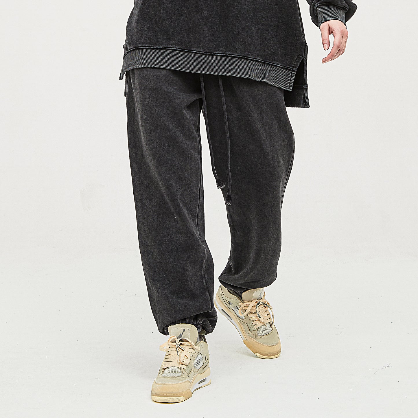 Heavyweight Baggy Fit Melting Smiley Joggers