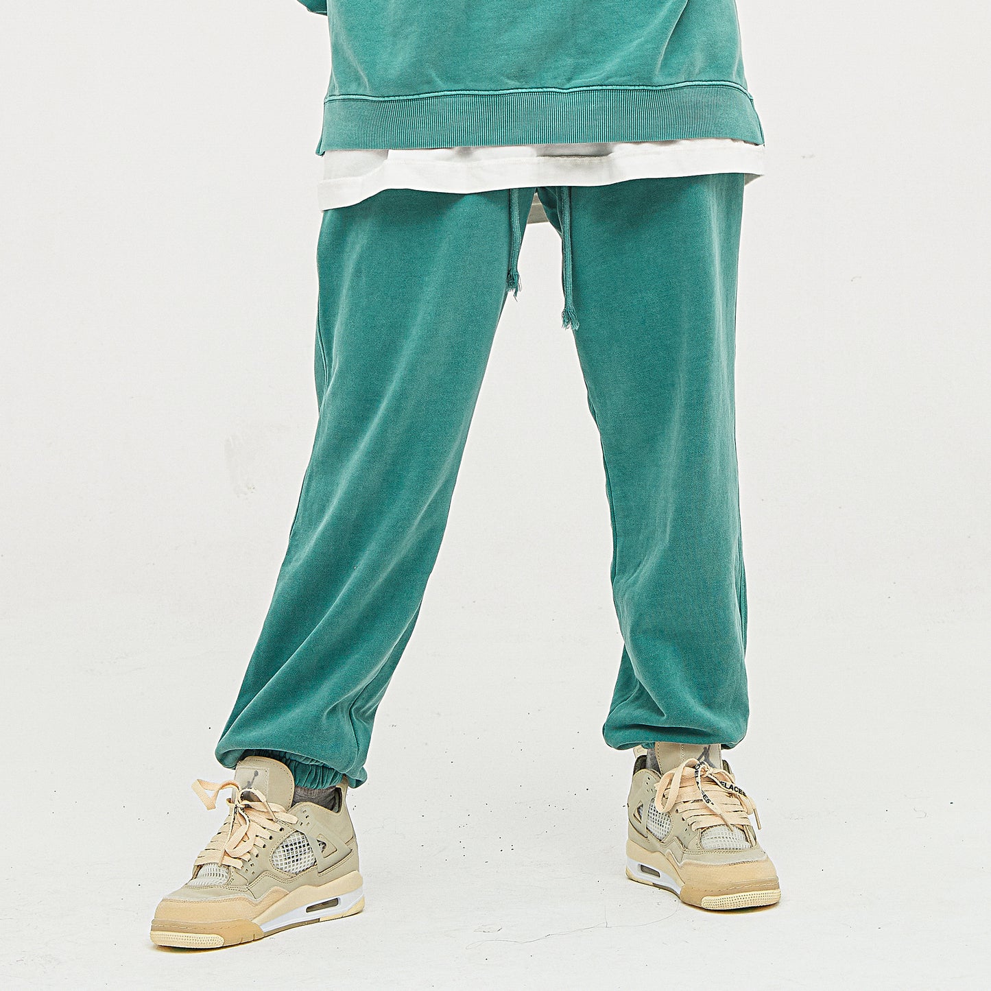 Heavyweight Baggy Fit Melting Smiley Joggers