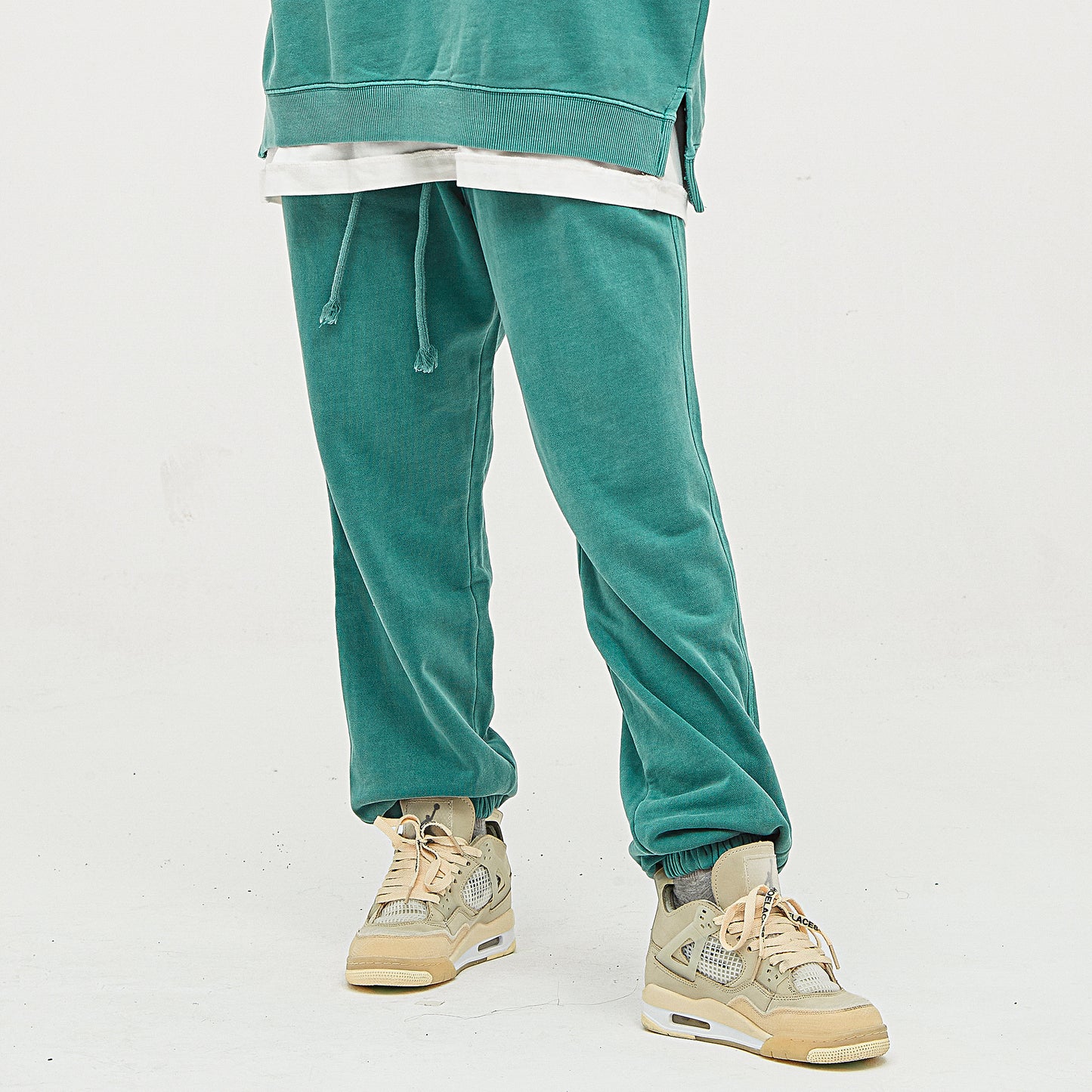 Heavyweight Baggy Fit Melting Smiley Joggers