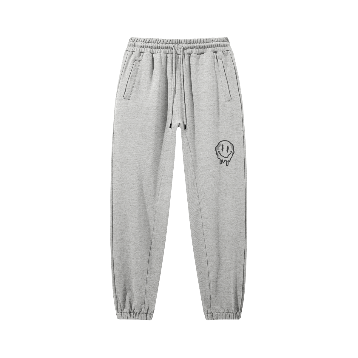 Oversized Melting Smiley Joggers